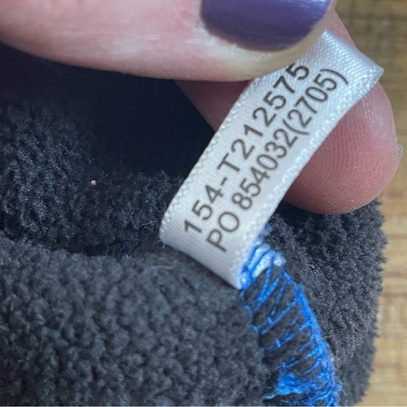 Tommy Bahama Mens L blue fleece pullover 1/4 Zip Athleisure active - Picture 8 of 13